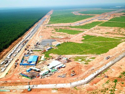 Dự kiến trong tháng 10/2020, 5 công trình trọng điểm tại Khu tái định cư Lộc An - Bình Sơn sẽ được hoàn thành