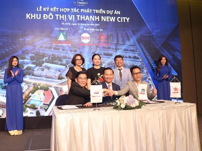 Công ty Băng Dương và Công ty Sakura chính thức trở thành đối tác chiến lược phát triển dự án Vị Thanh New City