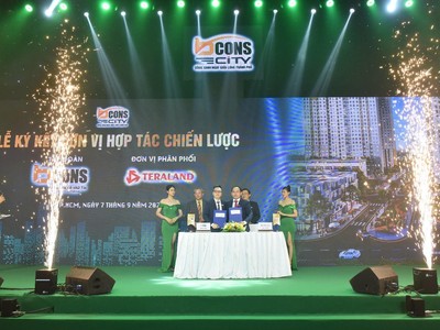 Tập đoàn Bcons ký kết hợp tác với đơn vị phân phối chiến lược TeraLand.