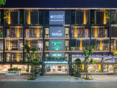Hệ thống showroom An Cường One-Stop Shopping Center quy mô toàn quốc.