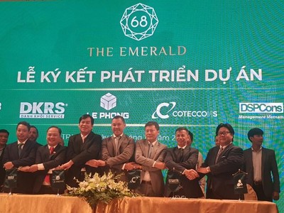 Tập đoàn Lê Phong với các đối tác phát triển dự án căn hộ cao cấp The Emerald 68 