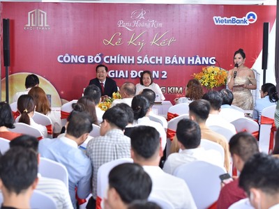 Chủ đầu tư dự án Paris Hoàng Kim “bắt tay” với ViettinBank để hỗ trợ khách hàng