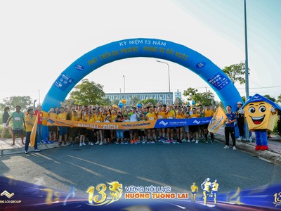 Thang Loi Fun Run – Triệu bước chân hạnh phúc thu hút hơn 300 runners tham gia