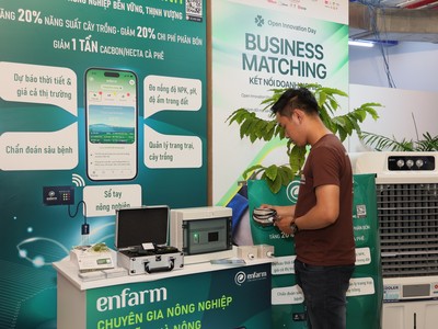 Enfarm đưa công nghệ “bón phân thông minh” vào sản xuất nông nghiệp
