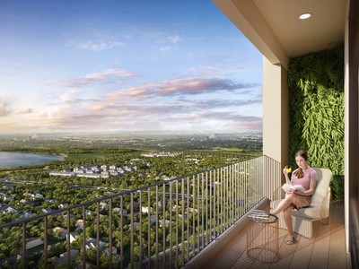 Ôm trọn cảnh quan làng Đại học, Bcons City được ví là ngôi nhà sống giữa thiên nhiên