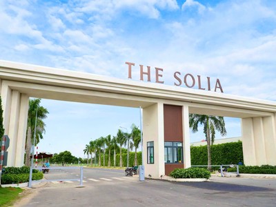 Dự án khu đô thị The Solia toạ lạc trên mặt tiền Vành đai 4 (ĐT830).