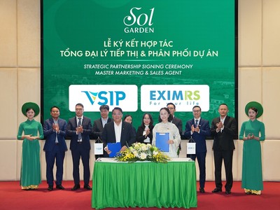 EximRS trở thành tổng đại lý tiếp thị và phân phối dự án Sol Garden.