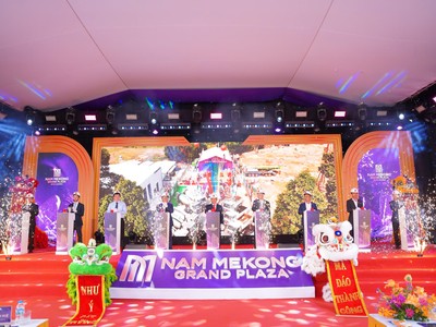 Dự án có tổng mức đầu tư gần 4.000 tỷ đồng chính thức được khởi công xây dựng.