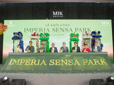 Nghi thức khởi công dự án Imperia Sensa Park.