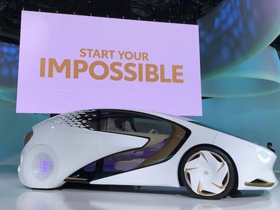 Mẫu Toyota concept i được dự kiến ra mắt thương mại vào năm 2025.