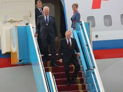 Chùm ảnh Tổng thống Nga Putin đến Đà Nẵng