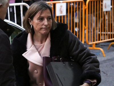 Cựu chủ tịch nghị viện Catalonia Carme Forcadell