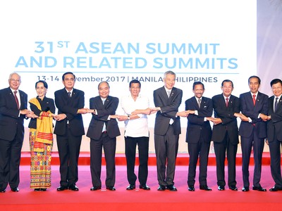 Thủ tướng Nguyễn Xuân Phúc và lãnh đạo các nước ASEAN.