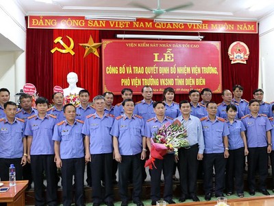 Viện Kiểm sát nhân dân tối cao bổ nhiệm nhân sự mới
