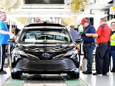 Camry 2018 được sản xuất tại nhà máy của Toyota tại bang Kentucky.