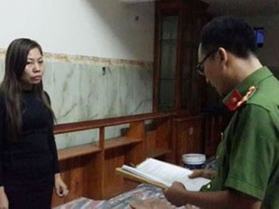 Cơ quan điều tra thực hiện biện pháp tố tụng đối với Nguyễn Thị Minh Phương, “trùm” kinh doanh tiền ảo đa cấp, thực chất là lừa đảo.