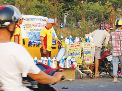 Những nơi có đông công nhân, người lao động… là điểm đến lý tưởng của hàng giả.