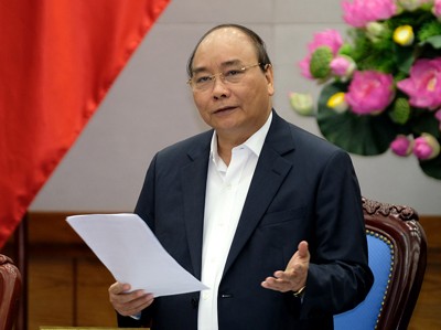 Thủ tướng Nguyễn Xuân Phúc. Ảnh: VGP