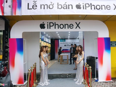 iPhone X chính hãng mở bán tại Việt Nam