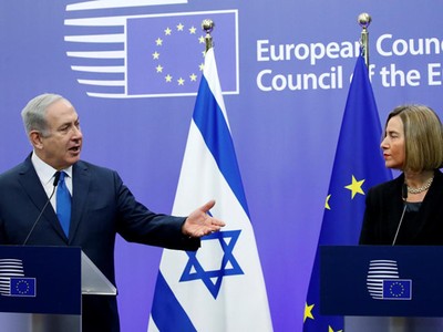 Thủ tướng Israel bị EU từ chối đề nghị công nhận Jerusalem. Ảnh: Reuters
