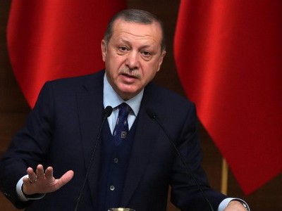 Tổng thống Thổ Nhĩ Kỳ Recep Tayyip Erdogan. Ảnh: AFP.