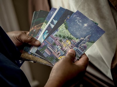 Thiệp mừng Giáng sinh năm nay của bà Sepia Coleman sẽ không được gửi đi. Ảnh: Guardian.