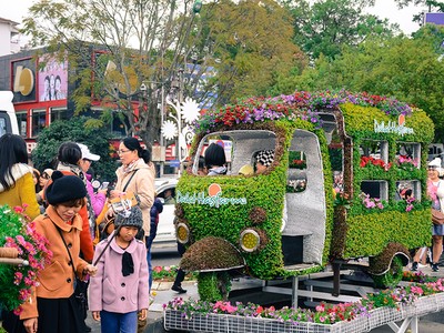 Các điểm chụp hình miễn phí tại Festival Hoa Đà Lạt