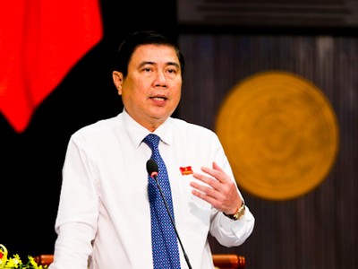 Ông Nguyễn Thành Phong làm tổ trưởng tổ công tác bắt tay thực hiện cơ chế đặc thù. Ảnh: Đức Huy.