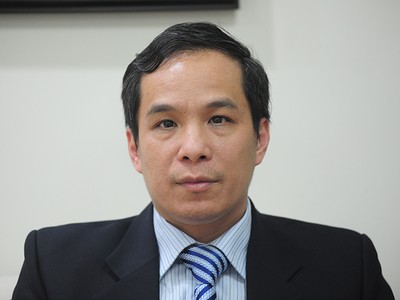 Tân Phó thống đốc Ngân hàng Nhà nước Đoàn Thái Sơn (Ảnh: Dũng Minh/ĐTCK)