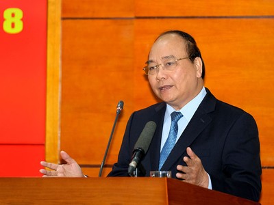 Thủ tướng Nguyễn Xuân Phúc phát biểu tại Hội nghị