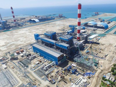 Nhà máy Nhiệt điện Vĩnh Tân 4 mở rộng, một dự án hiếm hoi khởi công mới của ngành điện.