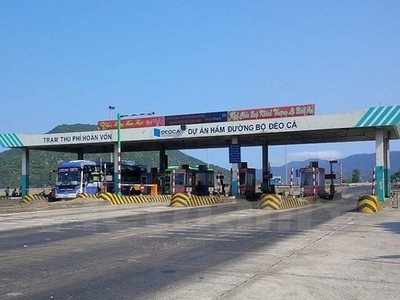 Trạm thu giá dịch vụ Bàn Thạch do Công ty cổ phần Đầu tư Đeo Cả khai thác