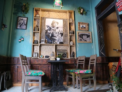 Quán cà phê gợi nhớ không gian 40 năm trước