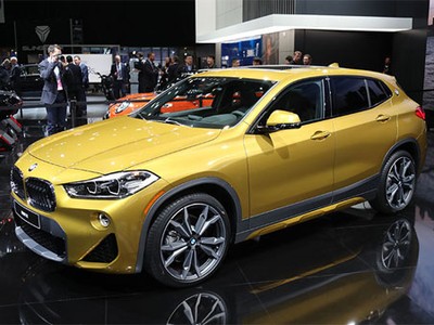 BMW X2 ra mắt tại triển lãm ôtô Detroit đang diễn ra tại Mỹ. Ảnh: Trucks.