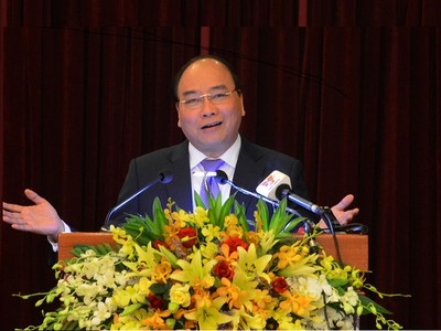 Thủ tướng Chính phủ Nguyễn Xuân Phúc phát biểu chỉ đạo Hội nghị Xúc tiến đầu tư Phú Yên 2018.