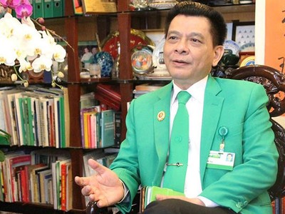 Ông Hồ Huy cho rằng khoản nợ hiện tại là Mai Linh phải gánh cho các công ty con đã giải thể. Ảnh: Thái Nguyễn.