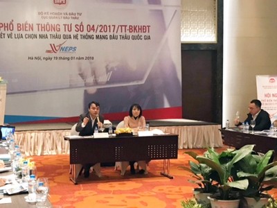 Các Chủ đầu tư, Bên mời thầu sẽ phải nghiêm túc thực hiện việc tự đăng tải thông tin đấu thầu trên Hệ thống mạng đấu thầu quốc gia và tổ chức lựa chọn nhà thầu qua mạng theo lộ trình quy định trong năm 2018.