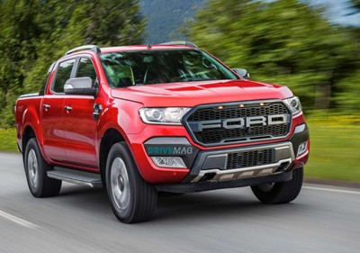 Ảnh phác thảo Ford Ranger Raptor 2019. Ảnh: Drivemag. 