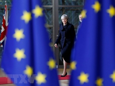 Thủ tướng Anh Theresa May. (Nguồn: THX/TTXVN)