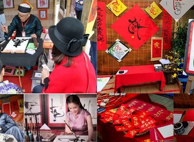 Người Việt thường gửi gắm ước nguyện về một năm thi cử đỗ đạt, học hành tấn tới, sự nghiệp như ý qua văn hóa khai bút, xin chữ đầu năm.