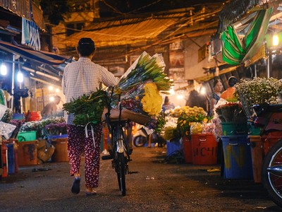 Ngôi chợ hơn 30 năm 'không ngủ' ở Sài Gòn