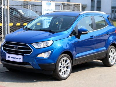 EcoSport mới tại nhà máy của Ford ở Hải Dương. Ảnh: Đức Huy