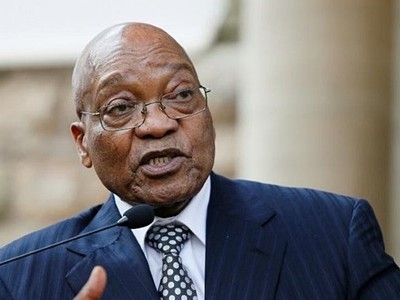 Tổng thống Nam Phi Jacob Zuma. Ảnh: AFP.