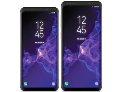 Ảnh được cho là Galaxy S9 và S9+.