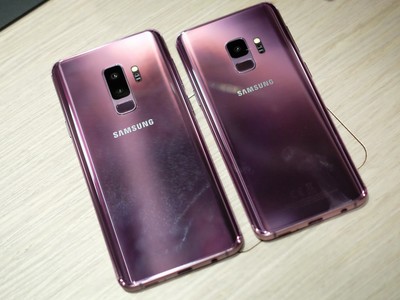 Ảnh thực tế bộ đôi Galaxy S9 và S9+