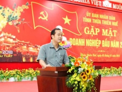 Ông Lê Anh Tuấn được bổ nhiệm giữ chức Giám đốc Sở Giao thông vận tải tỉnh Thừa Thiên - Huế. Ảnh báo Giao thông. 