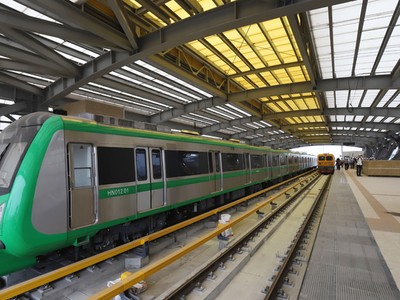 Đường sắt Cát Linh - Hà Đông gặp khó ở các hạng mục thi công cuối