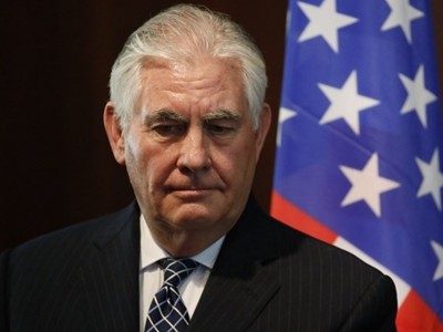 Ngoại trưởng Mỹ Rex Tillerson. Ảnh: AFP.