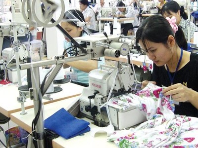 Thu hút FDI vào ngành dệt may vẫn duy trì phong độ. Trong ảnh: Công ty Fabi Secret Việt Nam, một doanh nghiệp FDI lĩnh vực dệt may đến từ Đài Loan.