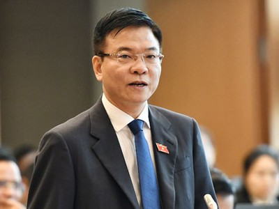Bộ trưởng Tư pháp Lê Thành Long. Ảnh: Giang Huy